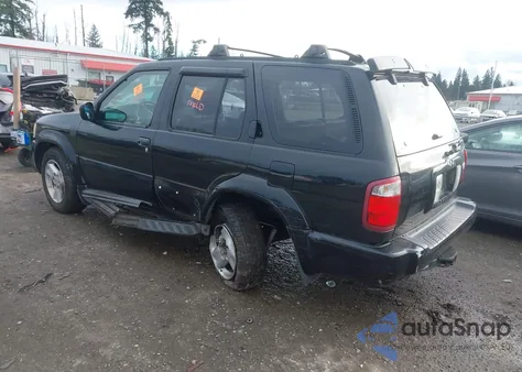 2001 Infiniti Qx4 Luxury z USA, uszkodzony, nr VIN JNRDR09Y21W211344